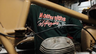 Green Moto Flag Hoodie