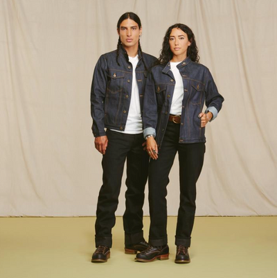 Selvedge Denim Rider Jacket - Ginew