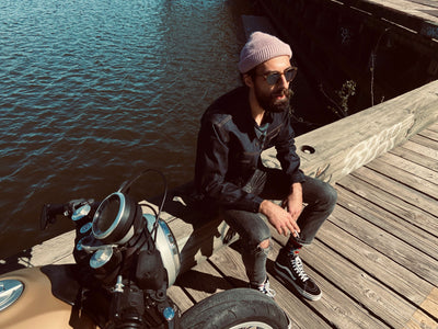 Selvedge Denim Rider Jacket - Ginew