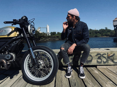 Selvedge Denim Rider Jacket - Ginew